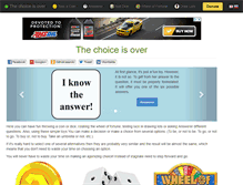 Tablet Screenshot of choice-helper.com